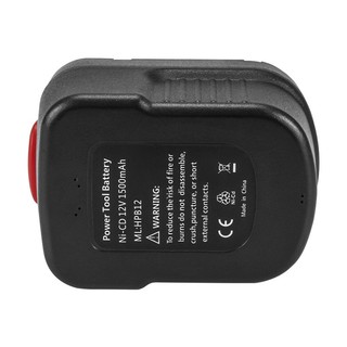 Vỏ pin black decker 12v đóng được 6 cell 18650