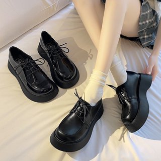 Giày Oxford Nữ Đế Dày Phong Cách Hàn Quốc - Da Mềm Mũi Tròn Thời Thượng, Cá Tính - Mã G55