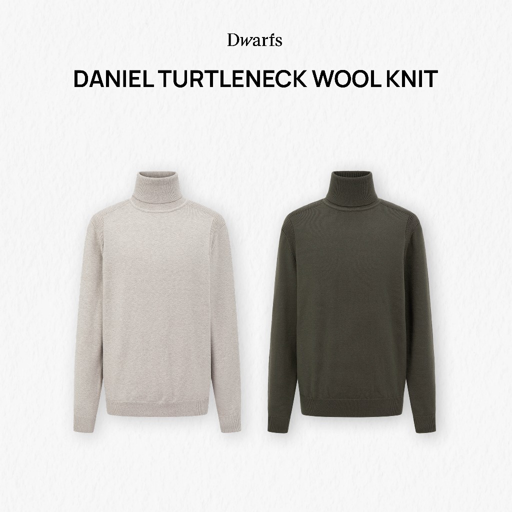 Áo len cổ lọ DWARFS Daniel Turtleneck Wool Knit