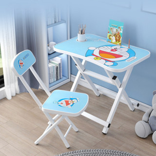 Bộ Bàn Ghế Học Sinh Gấp Gọn Cho Bé, Hoạ Tiết Dễ Thương Cho Bé- Nội Thất Vin Home