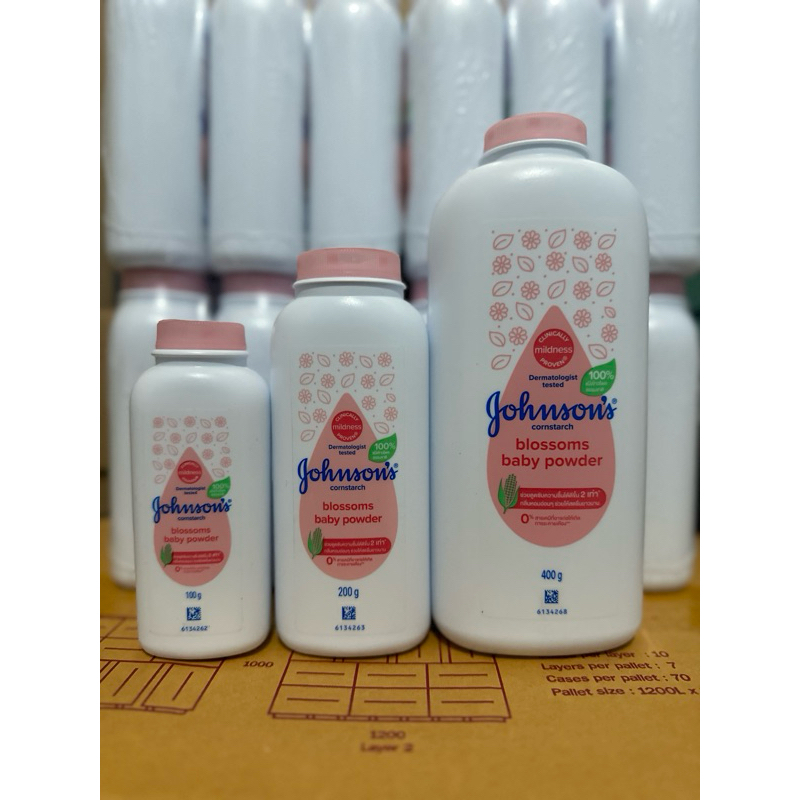 Phấn Thơm Jonhson’s Baby Màu Hồng Màu Tím ( Blossom) 100g/200g/400g