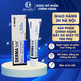 Derma Forte ⚜️FREESHIP⚜️ Kem hỗ trợ giảm mụn thâm và mụn sưng đỏ Derma Forte 15g