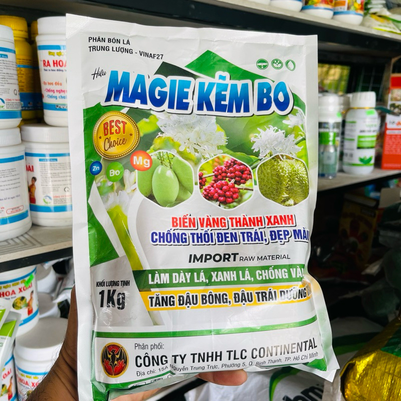 Magie Kẽm Bo 1kg