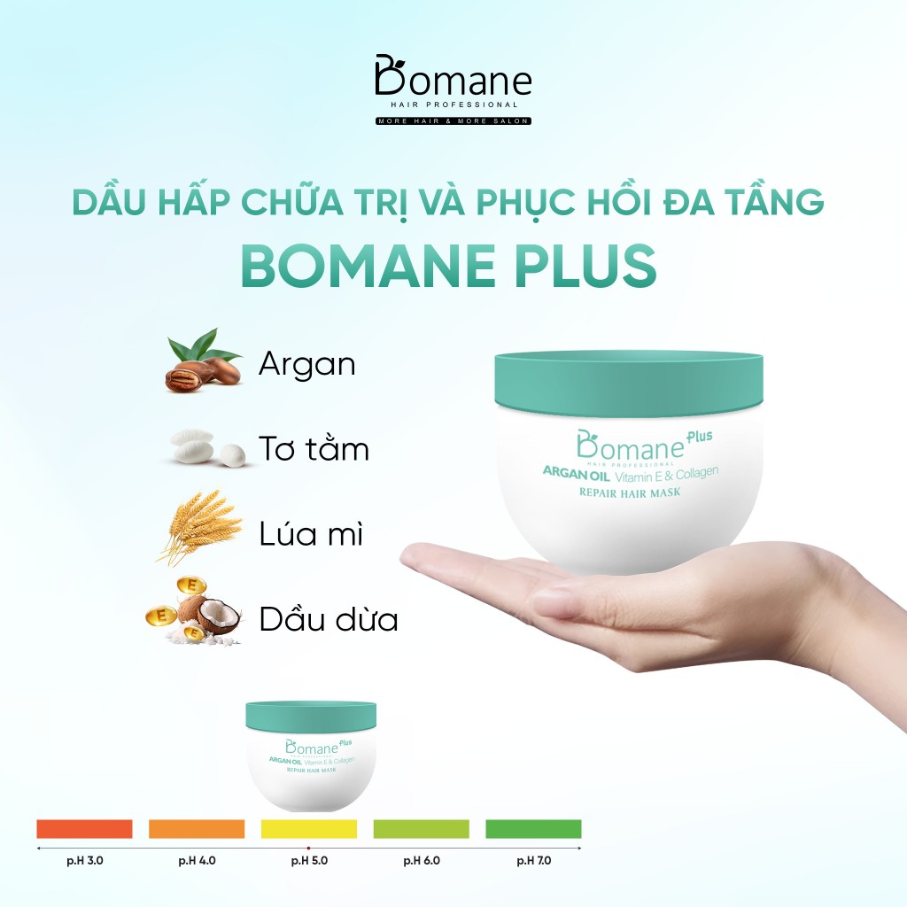 Hấp hũ cao cấp Bomane Professional