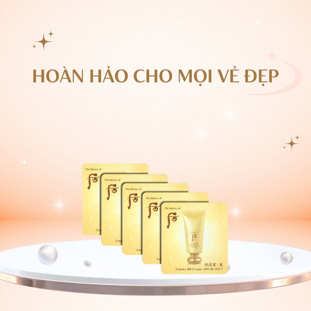 Gói bb Whoo vàng luxury