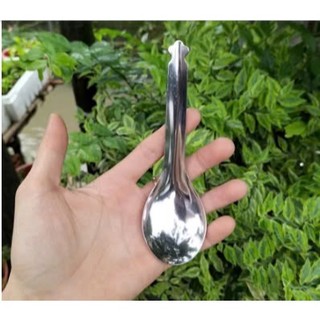 Thìa phở inox cán dài loại dày