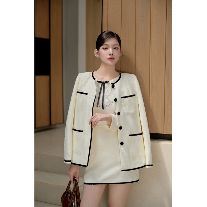  Clara Tweed Set- Set Tweed thiết kế DTM 