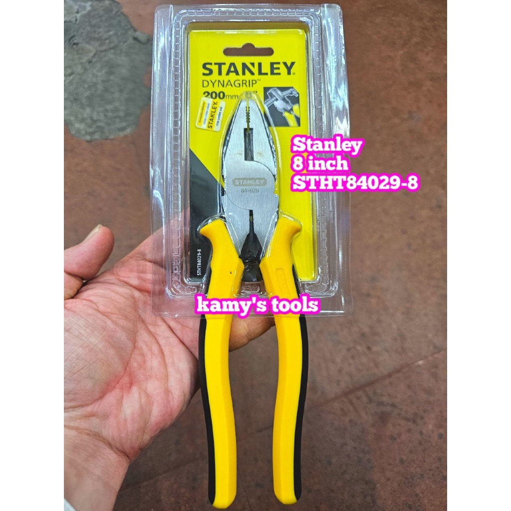Kìm Điện Stanley 8 inch 84-029 STHT84029-8 (Kềm Điện Stanley, Kiềm Điện Stanley)