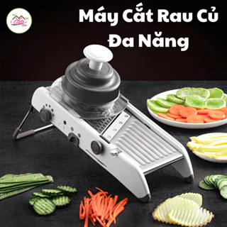 Dụng Cụ Bào Sợi Rau Củ Quả Bằng Thép Không Gỉ 304 Có Thể Điều Chỉnh Tiện Dụng, Máy Thái , Nạo Đa Chức Năng Thông Minh