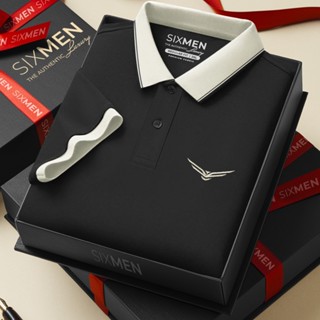 Áo polo nam cao cấp DAVIN EAGLE [Tặng Kèm Hộp Quà Xịn] Vải FeelMax thoáng mát, thanh lịch - SIXMEN