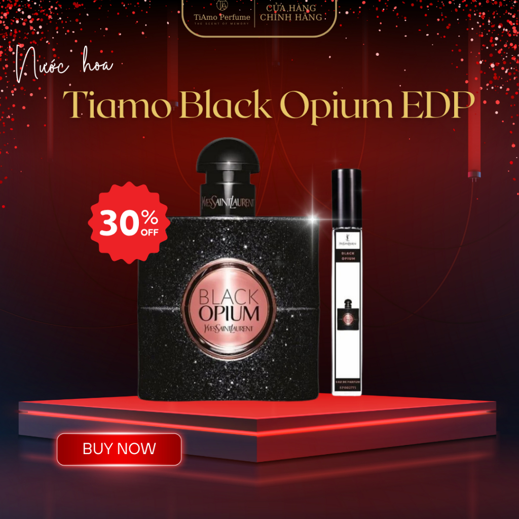 [CHÍNH HÃNG] Nước Hoa Nữ Tiamo Black Opium - Ngọt Ngào, Quyến Rũ, Nổi Bật, Bí Ẩn - Tiamo Perfume