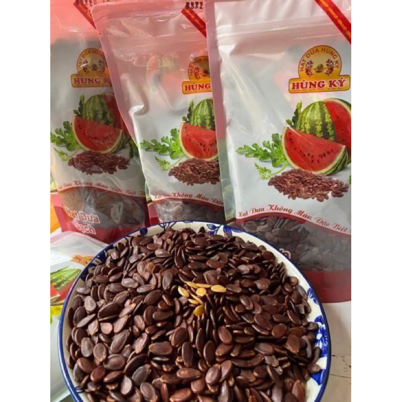 Hạt Dưa Hùng Ký 500gr Loại Đặc Biệt Chắc Mẩy Thơm Ngon
