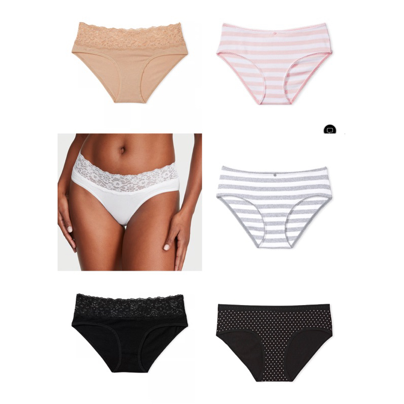 Quần chip dáng Hiphugger & bikini cổ điển