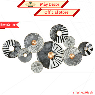 Tranh sắt treo tường trang trí hãng Mây Decor, Lianzhang JJT mã 2224