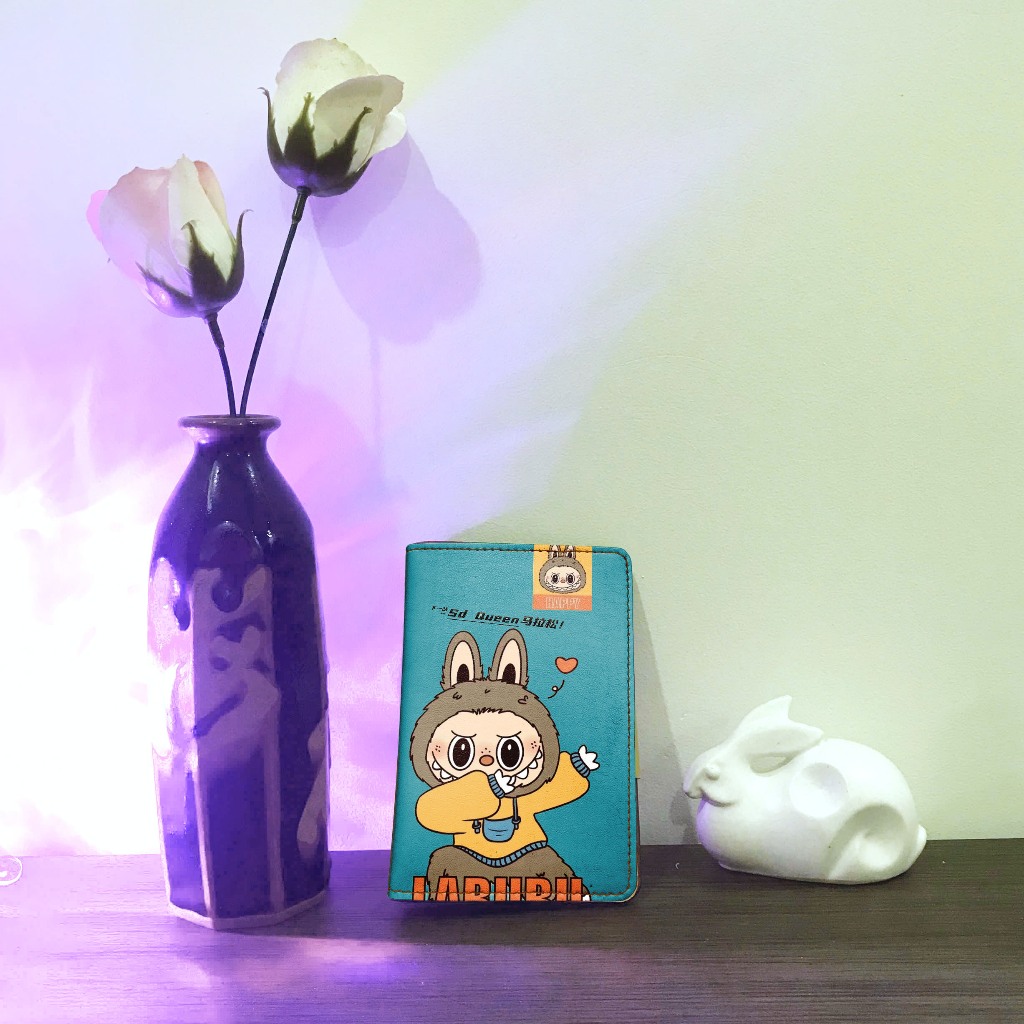 Ví bọc hộ chiếu (passport) hình Labubu