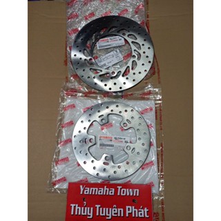 Đĩa trước + sau zin Exciter 150 chính hãng yamaha