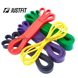 Dây kháng lực tập gym JUSTFIT power band tập yoga, tập tay, chân, toàn thân, dây thun cao su đàn hồi trợ lực kéo xà