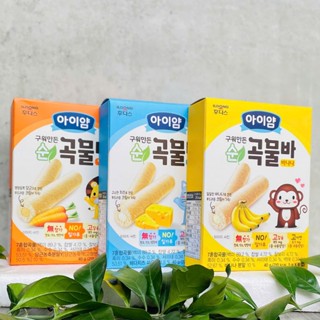 Bánh cuộn ngũ cốc ILDONG Hàn Quốc cho bé ăn dặm từ 12m+ [DATE 5/26]