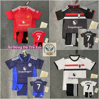 Bộ Quần Áo Đá Bóng/ Đá Banh Trẻ em CLB Manchester United 24/25 Mùa Mới ( In Sẵn ) - Hàng Mè Kim Cao Cấp