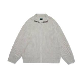 Áo Jacket Knit Zip Basic Dệt KIm Cao Cấp - Local Brand The Slick Way UNISEX