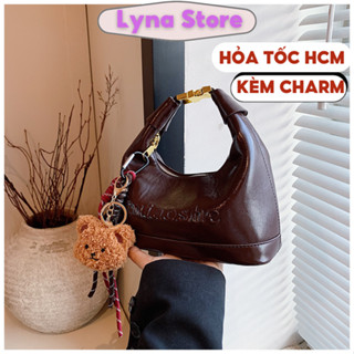  Túi xách nữ Lyna Store cầm tay đeo chéo mẫu mới 2024 hottrend kèm móc khóa đẹp TX161 