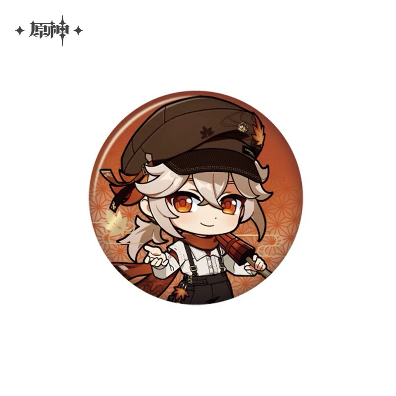 [Có sẵn] Badge (huy hiệu) Kazuha Kaedehara official Genshin Impact