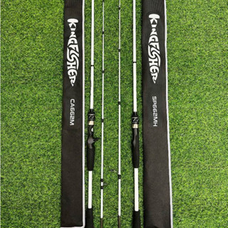   Tặng Dù Cần Lure King Fisher- Ngọc Trinh - 1m98 Fuji -cần lure giá rẻ chiu tải cao Fishing 