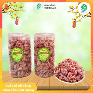  Xí Muội Đào Hồng Bao Tử Ô Mai Đào Hồng Không Hạt Chua Ngọt Ăn Là Thích -  Hộp 250g 500g 