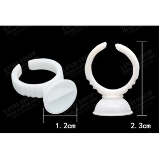 Nhẫn mực phun xăm, nối mi(100cai)