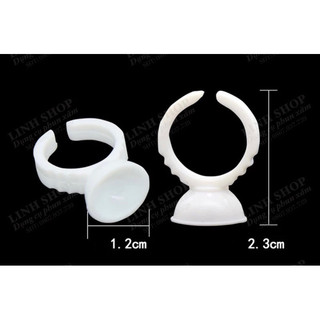 Nhẫn mực phun xăm, nối mi(100cai)