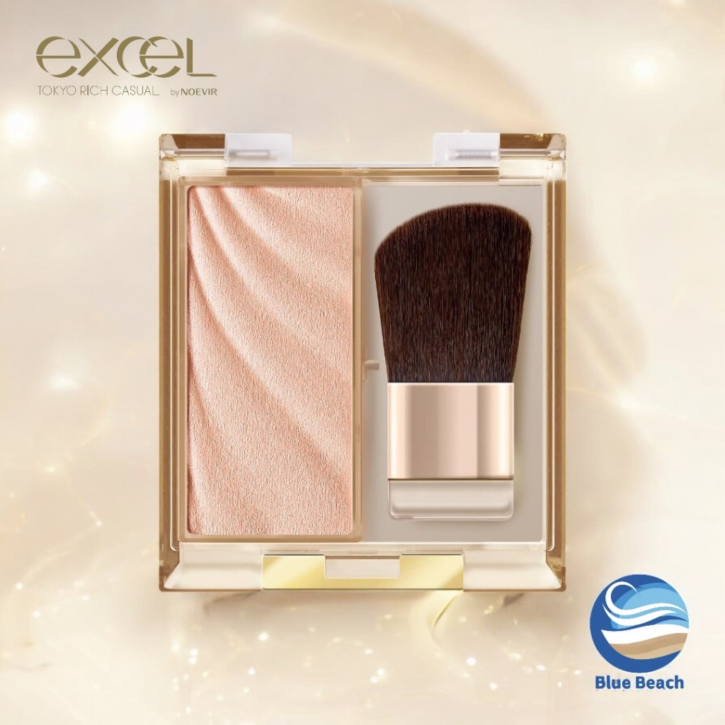 Excel Drape Shimmer Glow / Phấn Highlight Tự Nhiên