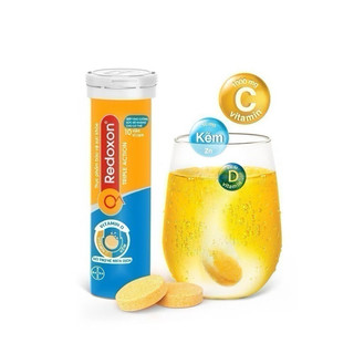 Viên sủi tăng đề kháng Redoxon với vitamin C và Kẽm - Tuýp 10 viên date 02/2026