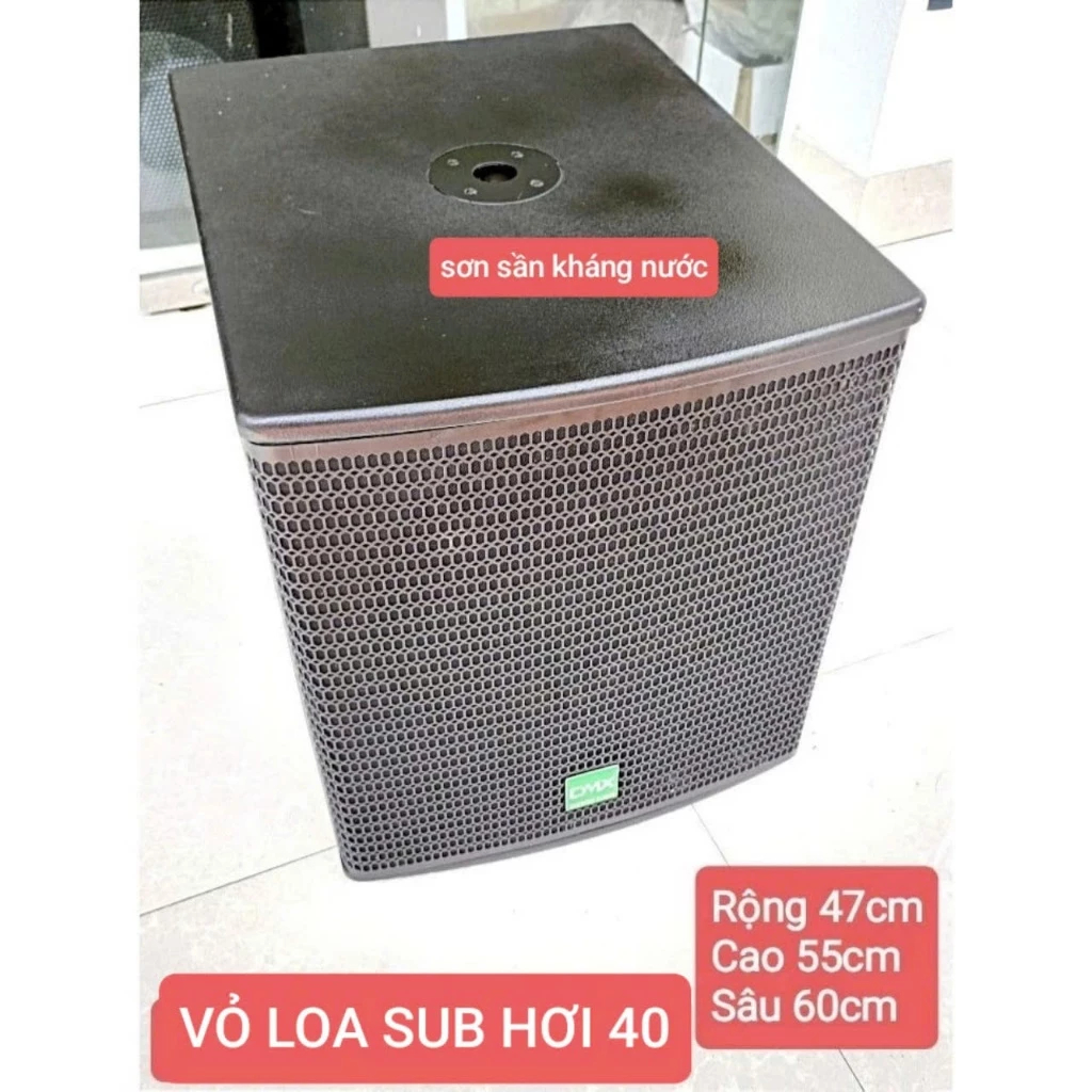 VỎ LOA SUB HƠI 40, VỎ LOA SUB BASS 40, SUB HƠI BÁT 40 - GIÁ 1 CHIẾC