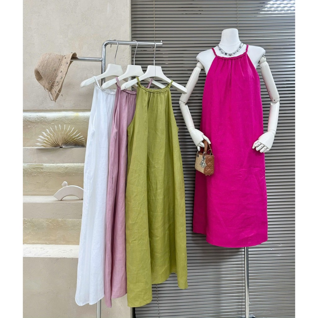 [MTM STORE] ĐẦM 𝗟𝗜𝗡𝗘𝗡 - 𝟳𝟬𝟱𝟳