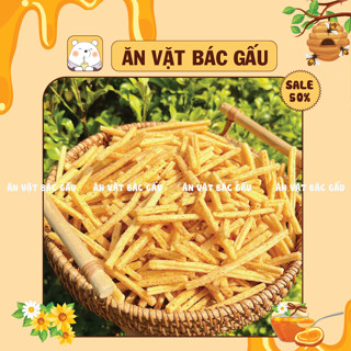  Bim Bim Khoai Tây Hương Ngó Sen Snack Khoai Tây Bim Que Chua Cay giòn tan đồ ăn vặt 