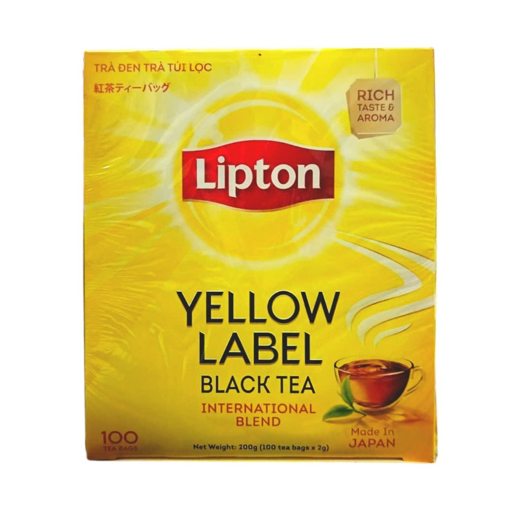 Trà Lipton nhãn vàng hộp 100 gói