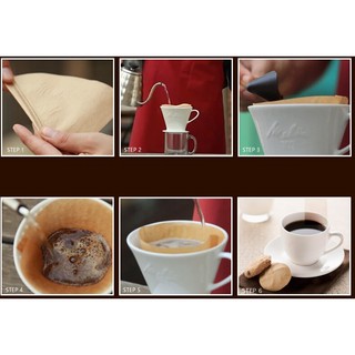 GIẤY LỌC CAFÉ MELITTA 1×6 (6-8 LY) – GERMANY