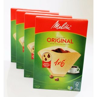 GIẤY LỌC CAFÉ MELITTA 1×6 (6-8 LY) – GERMANY