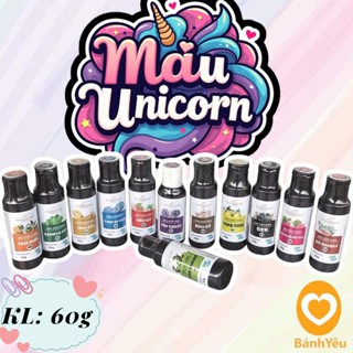 Màu thực phẩm Unicorn Color 60g / Màu siro trang trí bánh kem - CBTC05