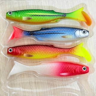 Mồi cá mềm câu lure Monster Fingshing dài 9cm nặng 7g chuyên lure cá lóc, cá chẻm, cá măng