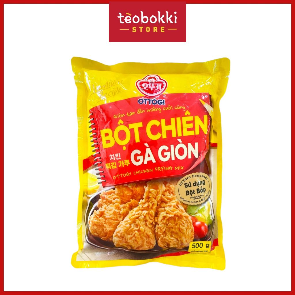 Bột chiên gà giòn Ottogi/Otoki 150g, 500g, 1000g bột phủ chiên gà không cần nêm nếm