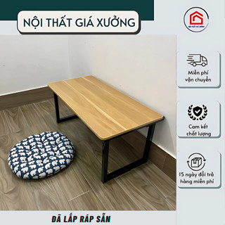  Bàn ngồi bệt gấp gọn  bàn học laptop mini mặt gỗ MDF khung thép chắc chắn  gấp gọn tiện lợi 