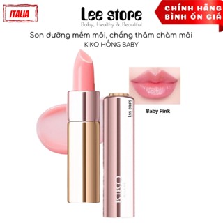 [Ý] Son Dưỡng Môi Kiko Màu BABY PINK Phớt Hồng Mềm Môi, Chống Thâm Chàm Môi Glow Lipstick 2.8g