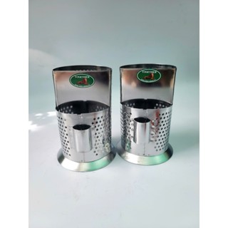 Ống đựng đũa muỗng cao cấp băng inox cho quán ăn giá tốt. Không hoen gỉ dễ vệ sinh.