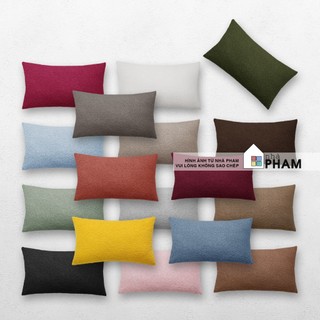 GỐI TỰA SOFA , VẢI BÔNG XÙ (45x45CM) (30X50CM)