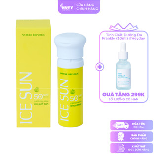 Kem Chống Nắng Nature Republic Ice Sun California Aloe Ice Puff Sun SPF50+ (100ml)