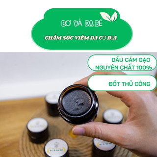 Dầu cám gạo nguyên chất Bơ và da bé viêm da cơ địa, vảy nến, đốt thủ công (không Corticoid)