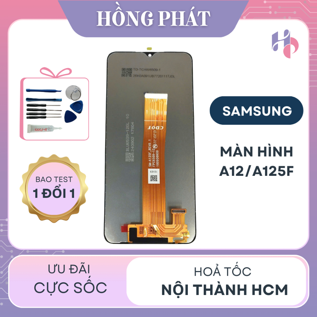 MÀN HÌNH Thay Thế SAMSUNG A12 / A02 / A32 5G / M02 / M32 5G / F12 (Tặng keo dán và bộ sửa)