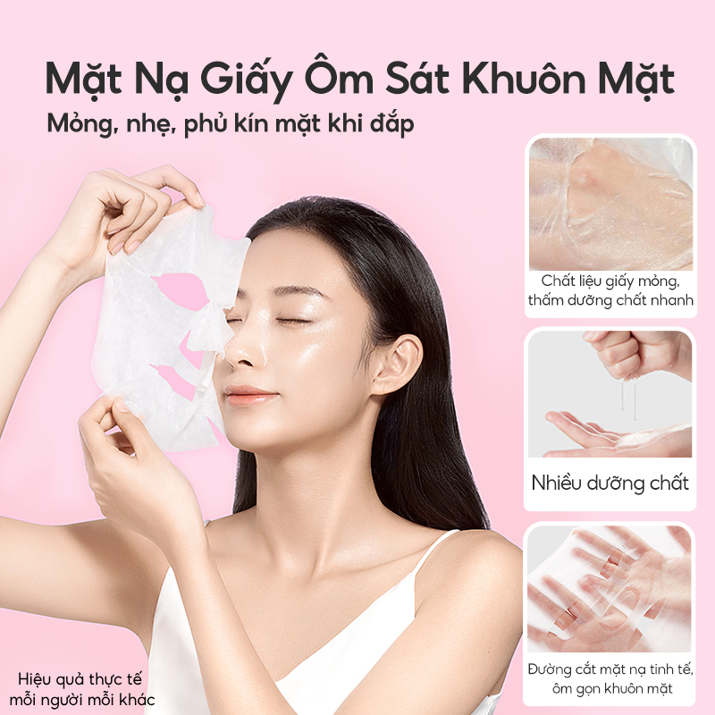 Combo 5 Hộp  Mặt Nạ Giấy COLORKEY LUMINOUS Vitamin B5 Giúp Cấp Ẩm Cho Da Mịn Màng 10 miếng/hộp | BigBuy360 - bigbuy360.vn