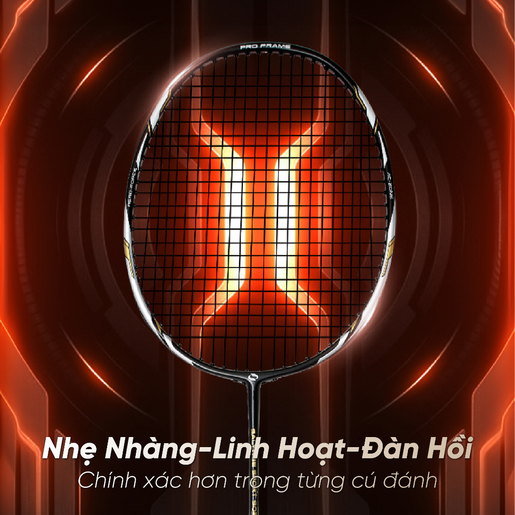 Vợt cầu lông FITEZY carbon 8-9kg cao cấp trọng lượng 4U căng tối đa 10kg độ cân bằng 295mm công thủ toàn diện